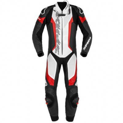 Δερμάτινη φόρμα αναβάτη SPIDI LASER PRO PERFORATED RED